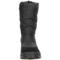 Damen Snowboots Winterstiefel EISKRALLEN Schwarz - Schwarz -Schuhserien Laden 10238049 04