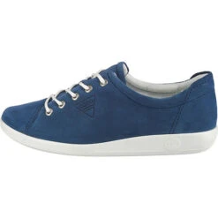 Ecco Soft 2.0 Komfort-Halbschuhe - Blau -Schuhserien Laden 10620631 03