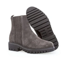 Gabor Comfort Plateau Stiefeletten Rauleder Grau - Grau 11 Gabor Comfort Plateau Stiefeletten Rauleder Grau - Grau -Schuhserien Laden 13357988 05