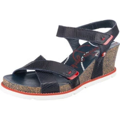 Panama Jack Vieri Navy Keilsandaletten - Dunkelblau