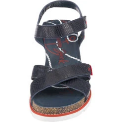 Panama Jack Vieri Navy Keilsandaletten - Dunkelblau -Schuhserien Laden 14017818 04