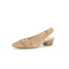 Gabor Slingpumps Rauleder Beige Sling-Pumps - Beige -Schuhserien Laden 19580563 01