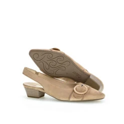 Gabor Slingpumps Rauleder Beige Sling-Pumps - Beige 11 Gabor Slingpumps Rauleder Beige Sling-Pumps - Beige -Schuhserien Laden 19580563 05