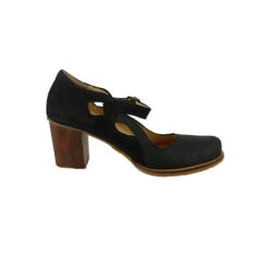 El Naturalista Damen Hochfrontpumps Pumps Picot N5114 Schwarz Black Leder Klassische Pumps - Schwarz -Schuhserien Laden 20006890 05