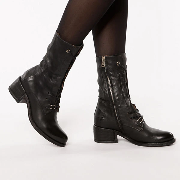 A.S.98 548213-0201 Schnürstiefeletten - Schwarz 4 A.S.98 548213-0201 Schnürstiefeletten - Schwarz – Bild 2