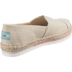 Toms Alpargata Platform Rope Espadrilles - Beige -Schuhserien Laden 23118950 05