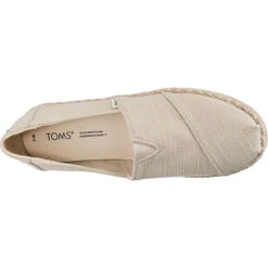 Toms Alpargata Platform Rope Espadrilles - Beige -Schuhserien Laden 23118950 06