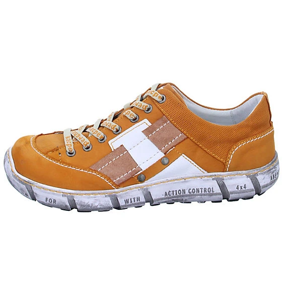 Herren Halbschuh 1-1260 Klassische Halbschuhe - Orange 4 Herren Halbschuh 1-1260 Klassische Halbschuhe - Orange – Bild 2
