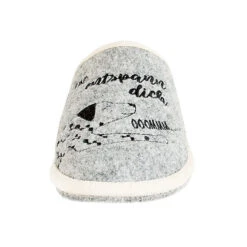 Entspann Dich Filzpantoffel - Grau -Schuhserien Laden 24513420 03