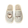 Erst Mal Kaffee Filzpantoffel - Grau -Schuhserien Laden 24513439 01