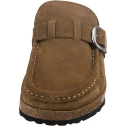 Birkenstock Buckley Veloursleder Lammfell Clogs Normal - Braun 12 Birkenstock Buckley Veloursleder Lammfell Clogs Normal - Braun -Schuhserien Laden 24681434 04
