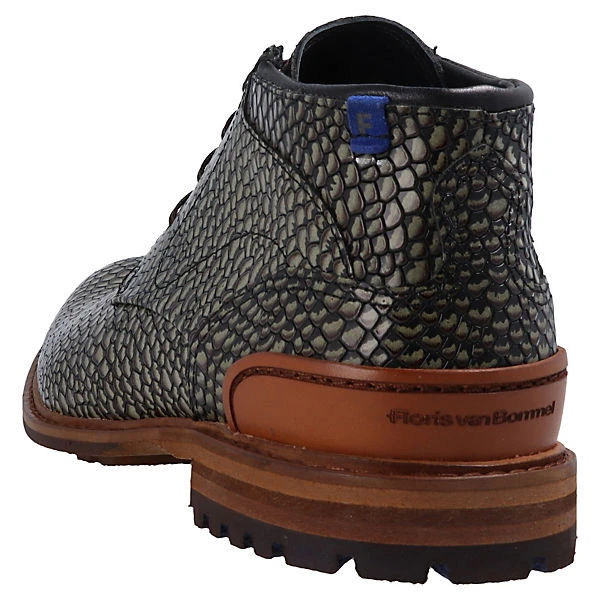 Floris Van Bommel Crepi Ankle Boots - Grün 5 Floris Van Bommel Crepi Ankle Boots - Grün – Bild 3