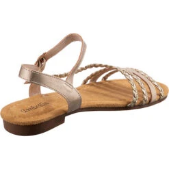 Sommer Riemchensandalen - Gold 13 Sommer Riemchensandalen - Gold -Schuhserien Laden 27109165 05
