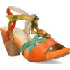 Laura Vita Dacxo 51 Klassische Sandaletten - Orange -Schuhserien Laden 27716594 01