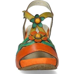 Laura Vita Dacxo 51 Klassische Sandaletten - Orange -Schuhserien Laden 27716594 03