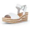 Gabor Keilsandaletten 24.651.21 Riemchensandalen - Weiß -Schuhserien Laden 28363885 01