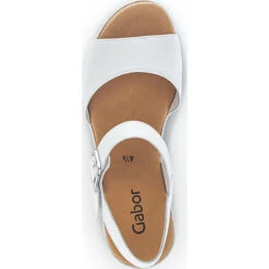 Gabor Keilsandaletten 24.651.21 Riemchensandalen - Weiß -Schuhserien Laden 28363885 06