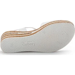 Gabor Keilsandaletten 24.651.21 Riemchensandalen - Weiß -Schuhserien Laden 28363885 07
