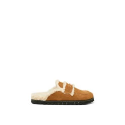 Veloursleder-Slip-On Mit Flauschigem Teddyfutter Hausschuhe -Schuhserien Laden 28874143 04