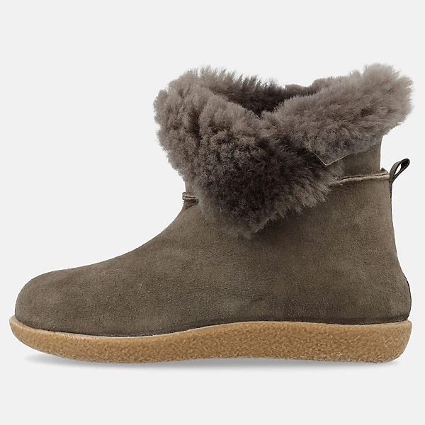 Haflinger Lemmi Lammfell Hausschuhe Stiefel Unisex 7 Haflinger Lemmi Lammfell Hausschuhe Stiefel Unisex – Bild 5