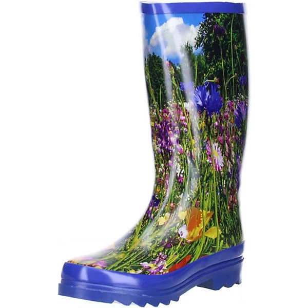 Conway Damen Gummistiefel (Wiese) Mehrfarbig - Mehrfarbig 3 Conway Damen Gummistiefel (Wiese) Mehrfarbig - Mehrfarbig