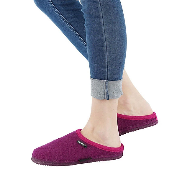 Giesswein Hausschuhe Dannheim Hüttenschuhe - Violett 4 Giesswein Hausschuhe Dannheim Hüttenschuhe - Violett – Bild 2